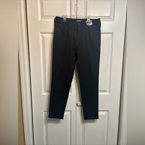 NWT Express Women's Skinny Jeans Size 30X30 (31X29) Coated Black
